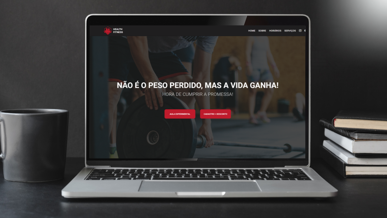 Landing Page Academia